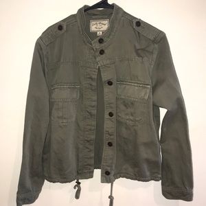 Navy Green Lucky Brand Jacket Size Medium